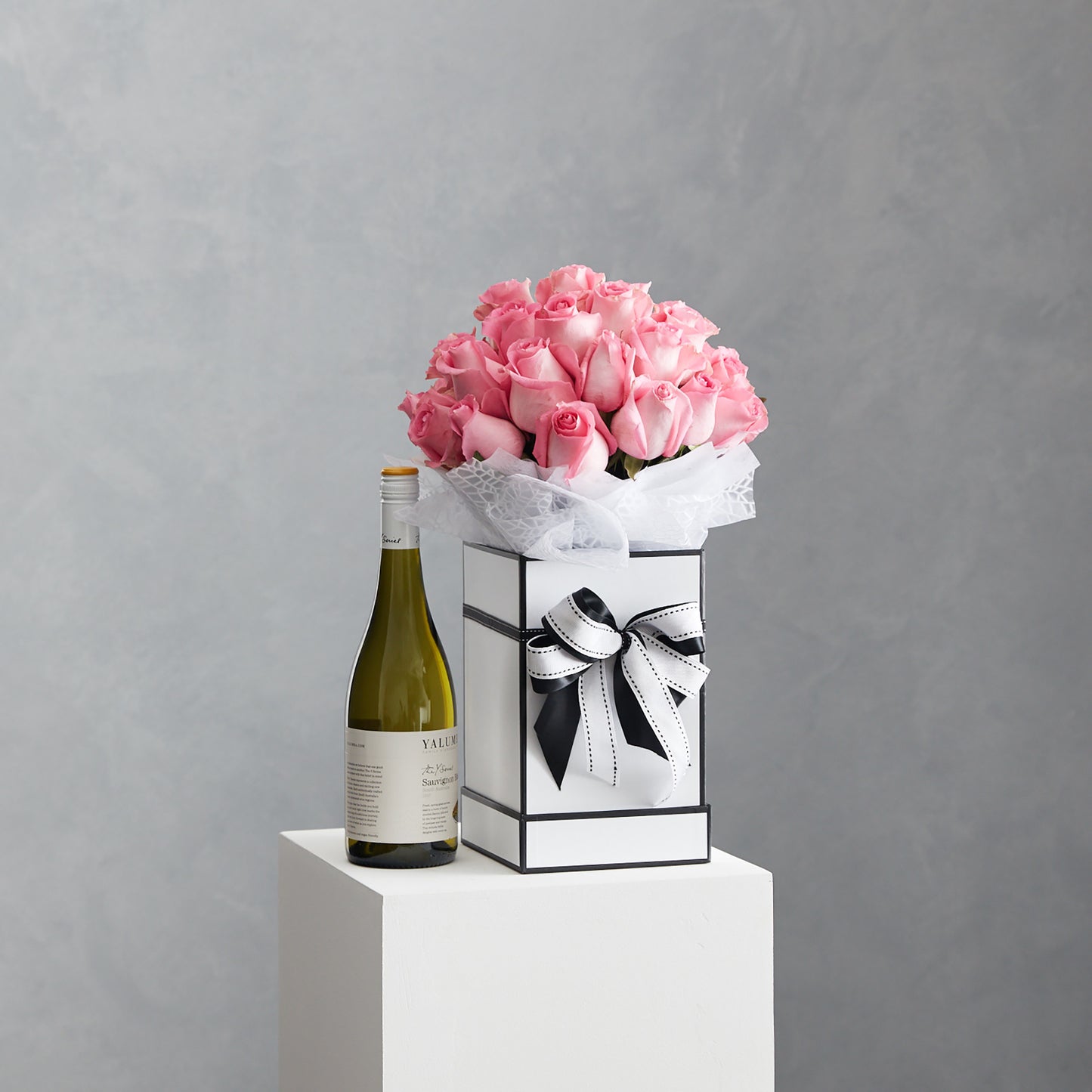 Rose Box & Wine